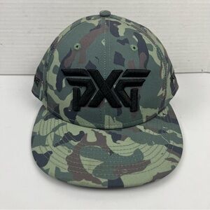 PXG Golf 9FIFTY Green Camo Black New Era Hat Cap Snap Back Embroidered  Great us